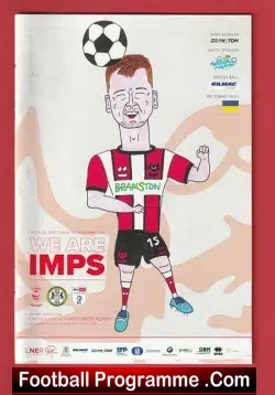Lincoln City v Forest Green Rovers 2022 - Multi Signed Autograph - football programme