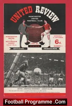 Manchester United v Nottingham Forest 1965 – Man Utd