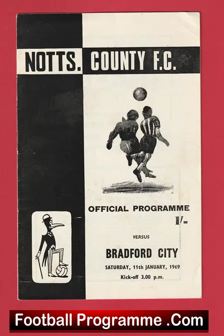 Notts County v Bradford City 1969