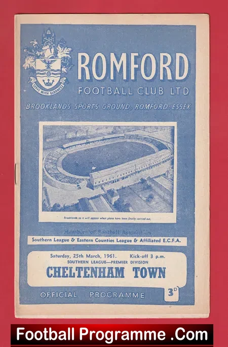 Romford v Cheltenham Town 1961