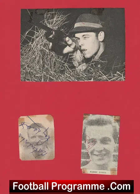 Rotherham United Football Club Multi Signed Autographed 1950s