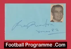 Snooker Ray Reardon Autograph Signed Snooker Player - signed programme