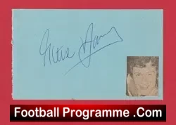 Snooker Steve Davis Autograph Signed Snooker Player