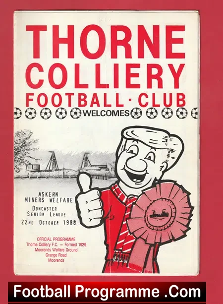 Thorne Colliery v Askern Miners Welfare 1988 – Doncaster