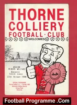 Thorne Colliery v Askern Miners Welfare 1988 – Doncaster