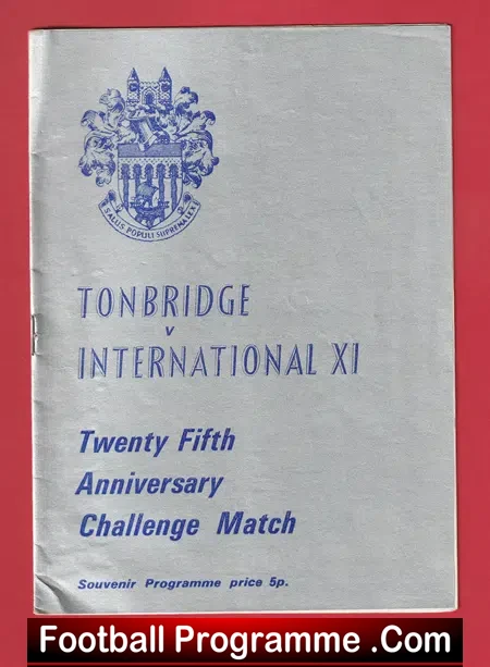 Tonbridge v International XI 1973 – Anniversary + Jimmy Greaves