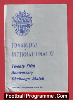 Tonbridge v International XI 1973 – Anniversary + Jimmy Greaves