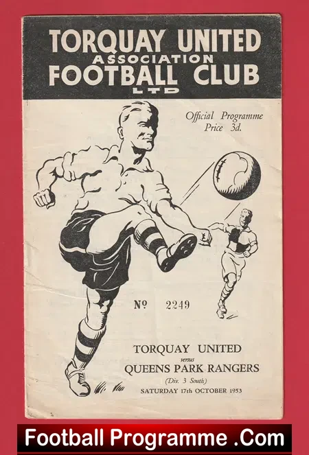 Torquay United v QPR 1953