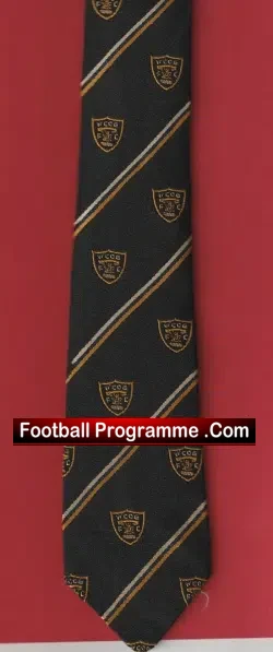 Wales Football Association FAW Mens Neck Tie YCOB - football programme