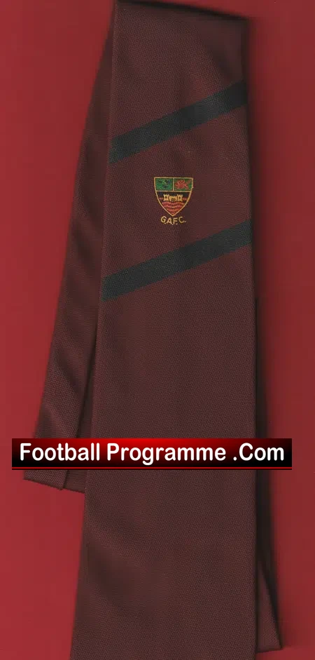 Wales Football Association FAW Mens Neck Tie GAFC
