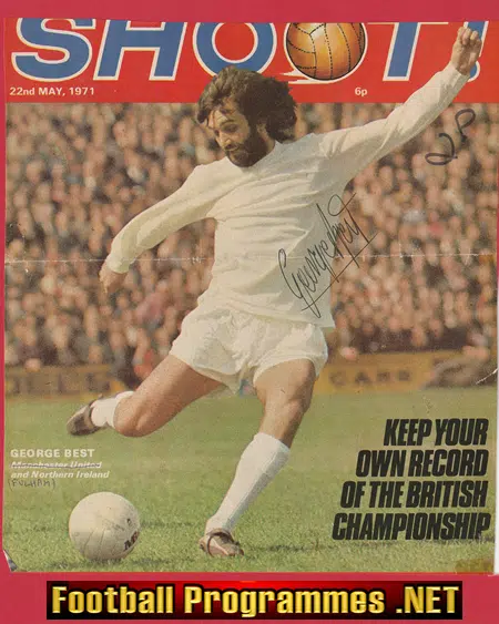 Manchester United George Best Autograph Genuine Signed Picture