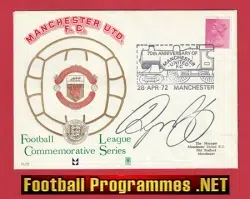 Manchester United Ryan Giggs Autograph Signed Man Utd Commemorative Cover