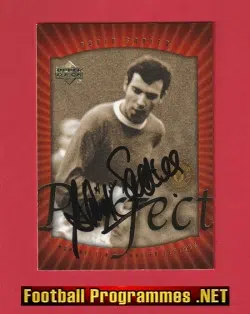 Manchester United David Sadler Autograph Card – Man Utd