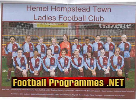 Basildon Ladies v Hemel Hempstead Town 2011 - Womens Football