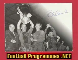 Manchester United Bobby Charlton Autograph Signed Man Utd 1968