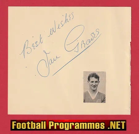 Manchester United Ian Greaves + Freddie Goodwin Autographed Signed