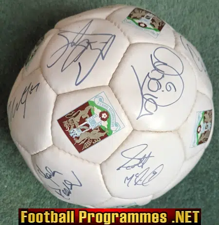 Northampton Town FC Signed Football Autographed 2003 - 2006