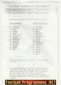 Old Salesians v Peacehaven 1982 – 1980’s Football Programme