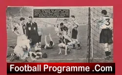Bishop Auckland v Crook Town 1954 - Multi Autographed Signed Picture - football memorabilia
