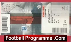 England v Moldova 2013 – Football Ticket