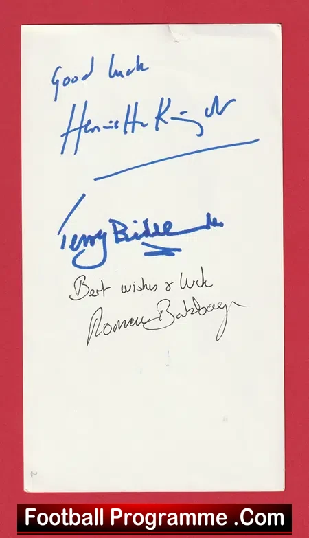 Henrietta Knight Thoroughbred Racehorse Trainer PLUS Others Signed Sheets