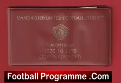 Manchester United Man Utd Season Ticket Book LMTB 1984 1985