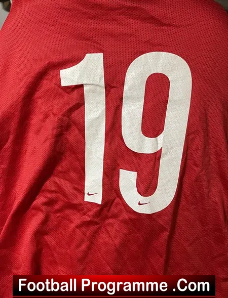 Manchester United Legends Match Worn Man Utd Football Shirt 2016