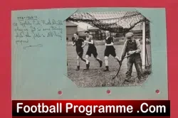 North Shields Football Culb Old Photograph Training Whilst Sythe Grass 1948