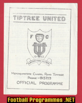Tiptree United v Cray 1976 – FA Vase
