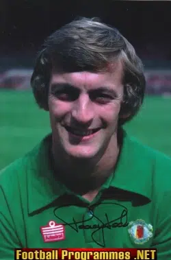 Manchester United Paddy Roche Autograph Picture Man Utd