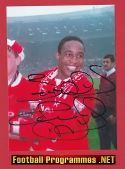 Manchester United Paul Ince Autograph Signed Picture Man Utd