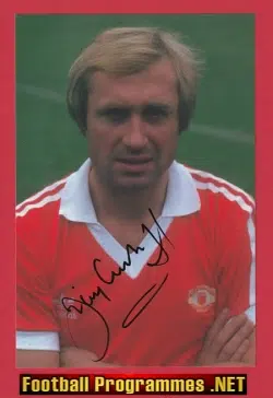 Manchester United Jimmy Greenhoff Autograph Signed Picture Man Utd