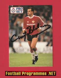 Manchester United Clayton Blackmore Autographed Signed Pro Set Card Man Utd