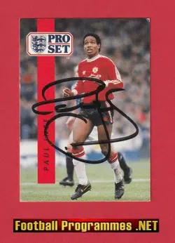 Manchester United Paul Ince Autographed Signed Pro Set Card Man Utd