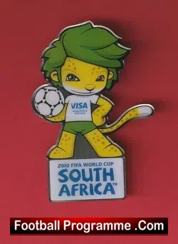 World Cup 2010 South Africa Official Badge - football memorabilia