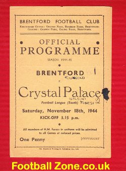 Brentford v Crystal Palace 1944