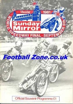 World Speedway Championship World Final 1981