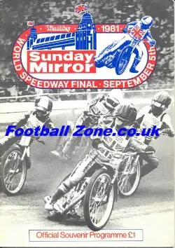 World Speedway Championship World Final 1981