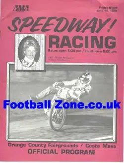 International Speedway Programme 1985