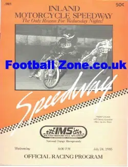International Speedway Programme 1985