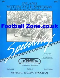 International Speedway Programme 1985