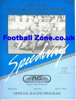 International Speedway Programme 1985