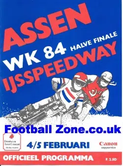 International Speedway Programme 1984