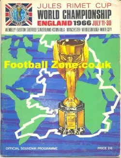 England World Cup 1966 Souvenir Brochure – 5