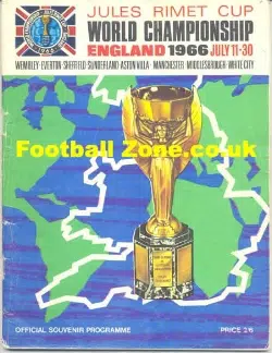 England World Cup 1966 Souvenir Brochure – 4