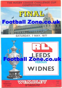 Leeds Rugby v Widnes 1977 – Rugby League Cup Final