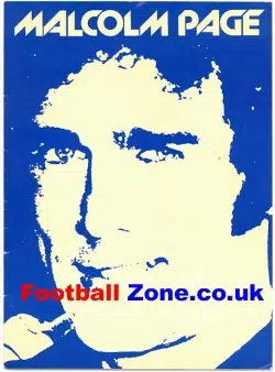 Malcolm Page Testimonial Benefit Match Birmingham City