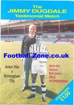Jimmy Dugdale Testimonial Benefit Match Birmingham City