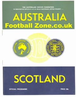 Australia v Scotland 1967