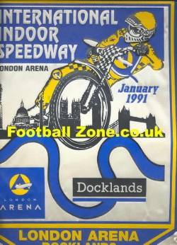 Indoor International Speedway Pennant 1991 London Arena